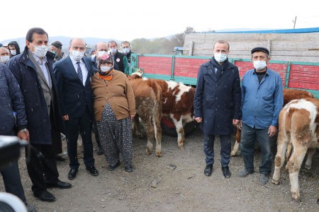 Bakan Yardımcısı Metin afet bölgesinde