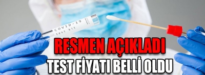 PCR test fiyatı belli oldu