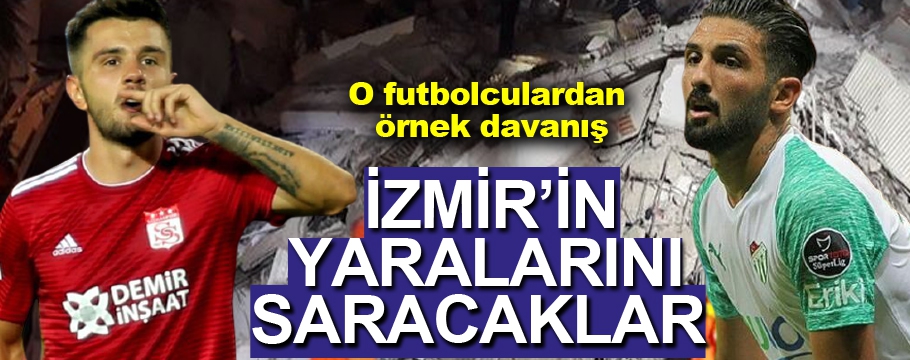 O futbolculardan örnek davranış