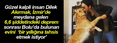 Güzel Kalpli insan Akırmak depremzedeler için evini tahsis edecek