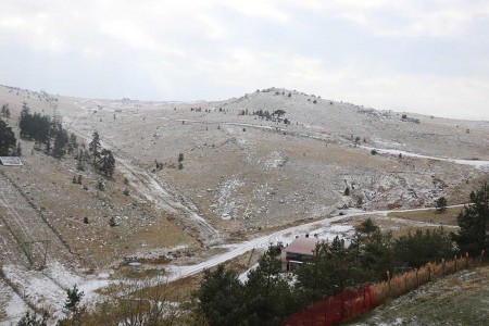 Bolu'da kar sürprizi