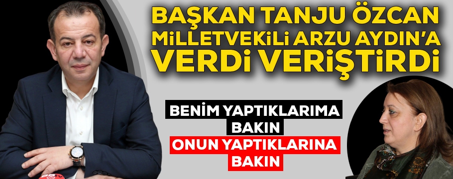 Başkan Özcan çok sert konuştu