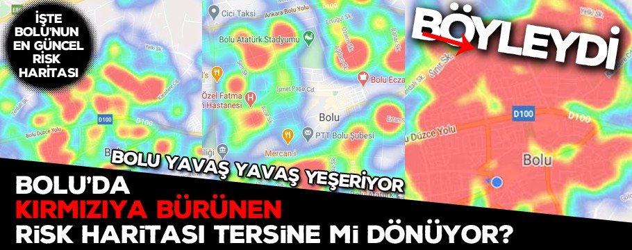 Bolu yavaş yavaş yeşeriyor