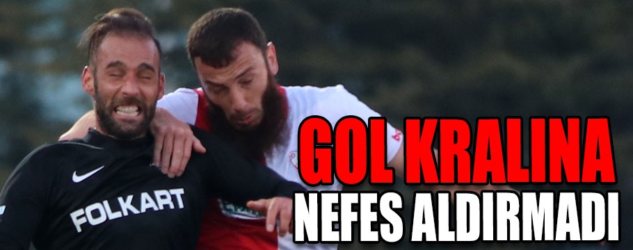 Gol kralına nefes aldırmadı