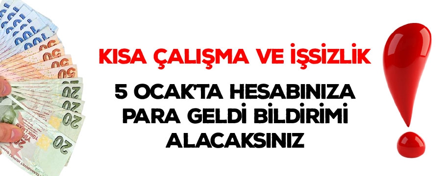 İşsizlik maaşı ve kısa çalışma ödemeleri için tarih belli oldu!