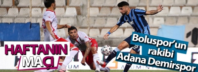 Boluspor 19. Hafta maçında Adana Demirspor'u konuk edecek