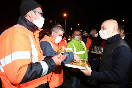 Bakan Karaismailoğlu Bolu Dağı'nda