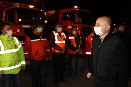 Bakan Karaismailoğlu Bolu Dağı'nda