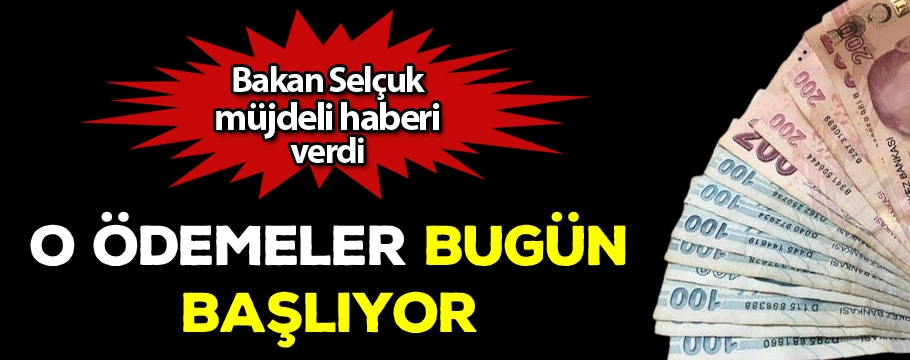 Bakan Selçuk müjdeli haberi verdi