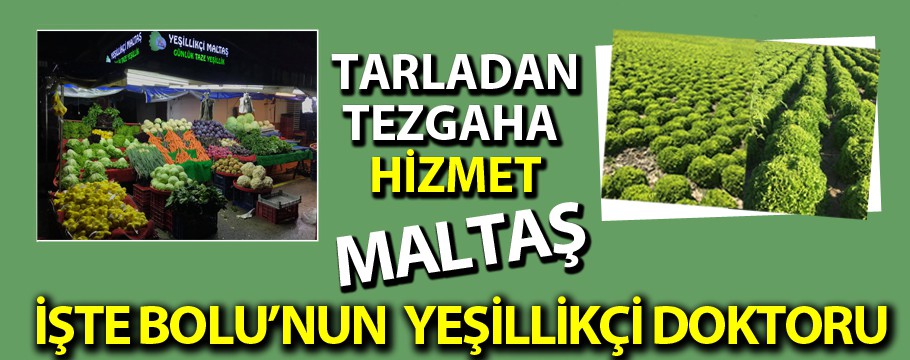 İşte Bolu'nun yeşillikçi doktoru 'Maltaş'