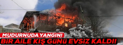 Kış Gününde Evsiz Kaldılar