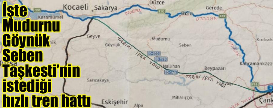 Hızlı tren yolu için Ankara milletvekilleri bastırıyor
