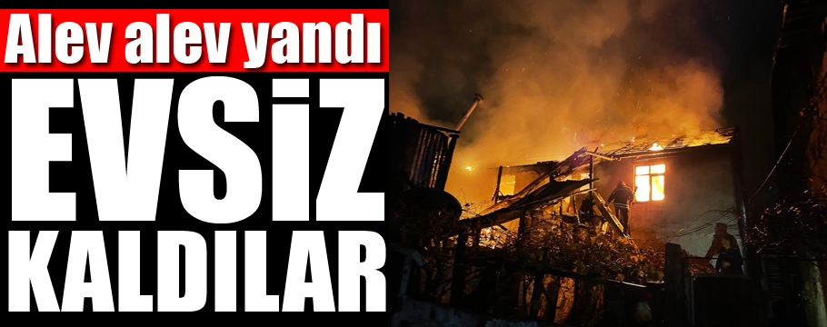 Dumandan etkilenen 2 kişiye ambulansta müdahale edildi