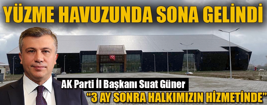 Yüzme havuzunda sona gelindi