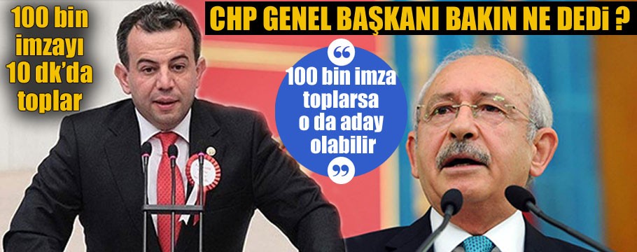 Kılıçdaroğlu Özcan'ın aday olabileceğini söyledi