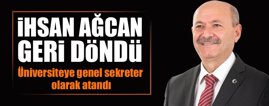 Ağcan genel sekreter oldu