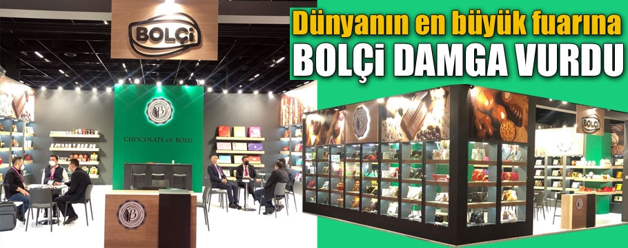 Bolçi en prestijli fuarda Bolu'yu temsil etti