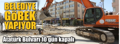 Atatürk Bulvarı 10 gün kapalı