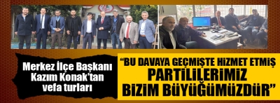 Kazım Konak vefa turlarına başladı