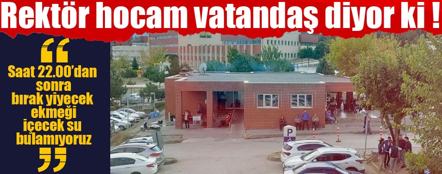 Vatandaş saat 22.00'dan sonra içecek bir bardak su bulamayor