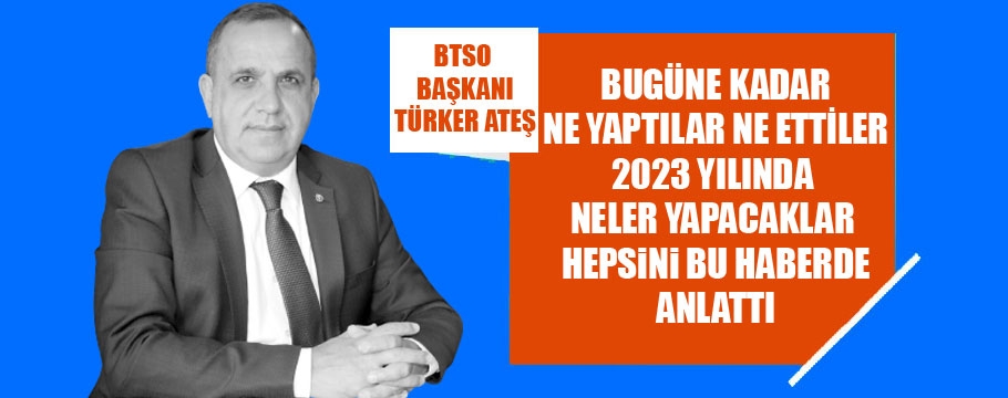 Başkan Türker Ateş ne yaptılar ne yapacaklar hepsini anlattı