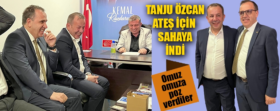 Türker Ateş için Tanju Özcan sahaya indi