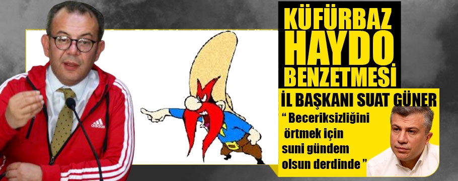 Başkan Özcan'ı 'küfürbaz hado'ya benzetti