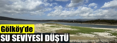 Gölköy'de su seviyesi yüzde 53'e düştü