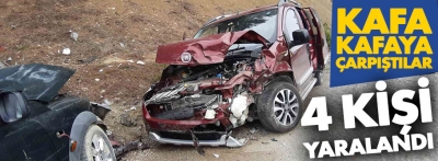 Mudurnu yolunda trafik kazası: 4 kişi yaralandı