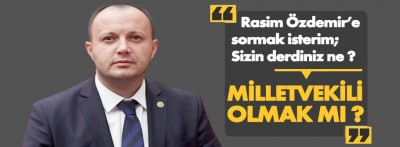 Milletvekili İsmail Akgül, Rasim Özdemir'e 'derdin ne' dedi