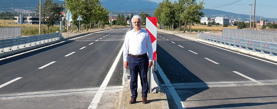 Bolu'da 4 aydır kapalı olan yol, trafiğe açıldı