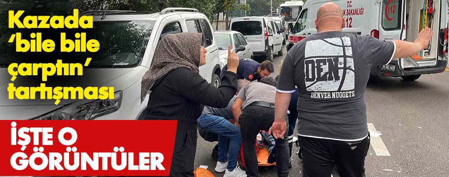 Kazada yaralanan çocuğun babası öfkeden deliye döndü