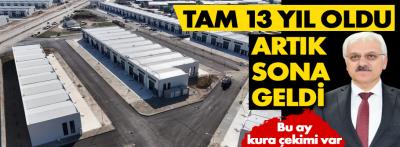 Büyük Sanayi Sitesi Projesi'nde sona gelindi