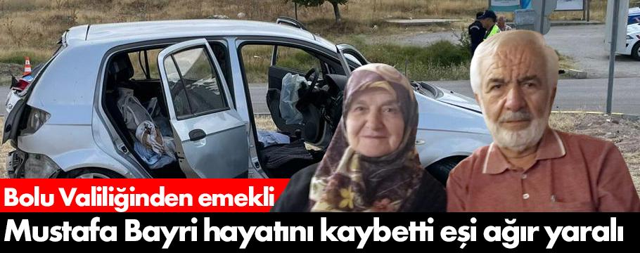 Bolu'nun sevilen ismi trafik kazasında can verdi