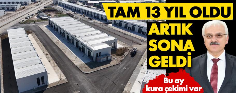 Büyük Sanayi Sitesi Projesi’nde sona gelindi