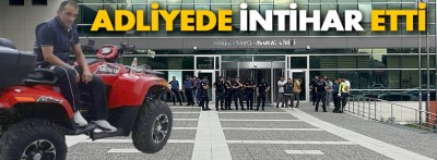  Adliyede ikinci kattan atlayıp intihar etti