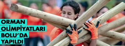 Orman Olimpiyatları Bolu'da yapıldı