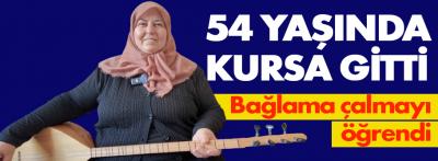 Bolu'da 7'den 70'e bağlama çalmayı öğretiyorlar