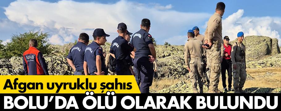 Afgan uyruklu şahıs ormanda ölü bulundu