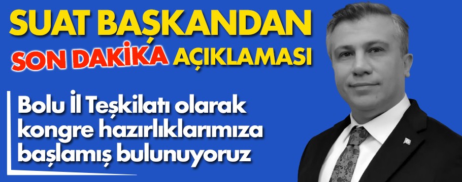 Güner kongre takvimini açıkladı