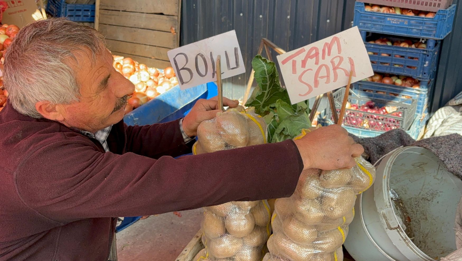 Bolu patatesi 20 liradan 5 liraya kadar düştü