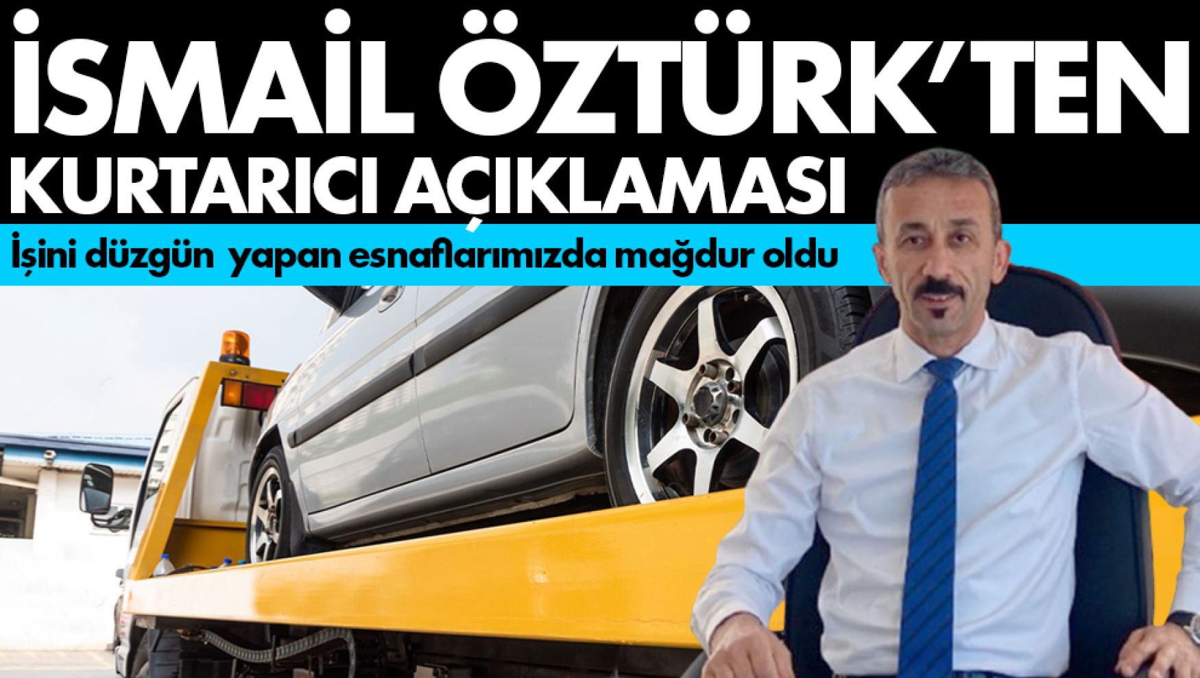 Öztürk'ten çekici ücretleri açıklaması