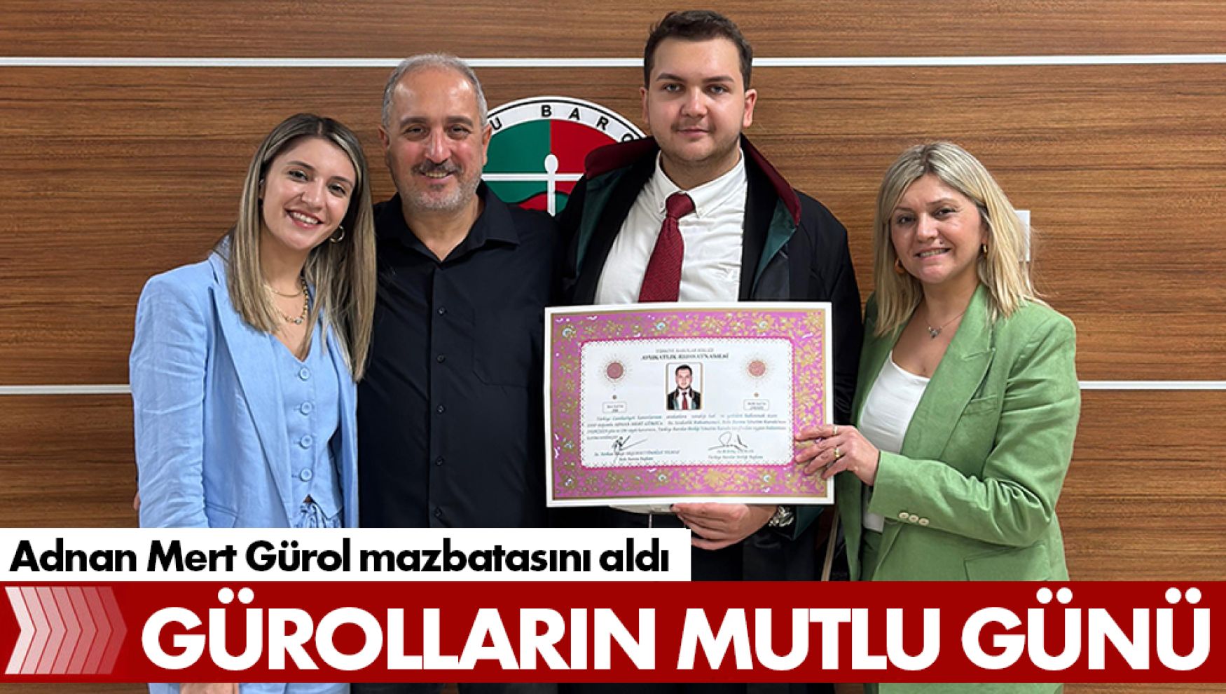 Gürol ailesinin mutlu günü