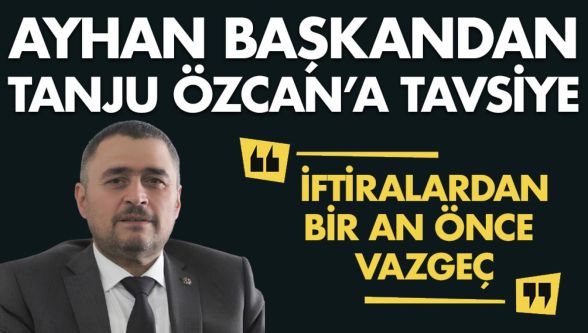 MHP İl Başkanı Çelikkol'da Özcan'a tavsiyeler