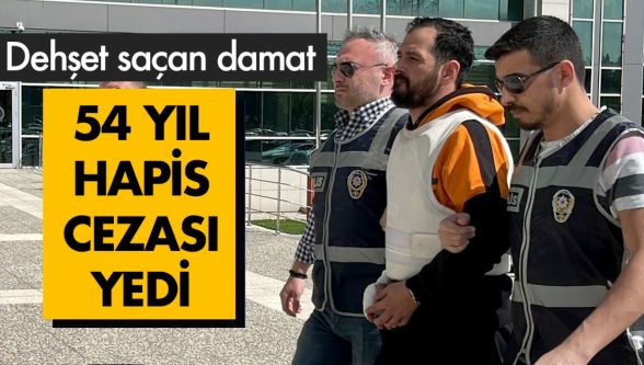 Eşini ve kayınpederini öldüren sanığa 54 yıl 2 ay hapis