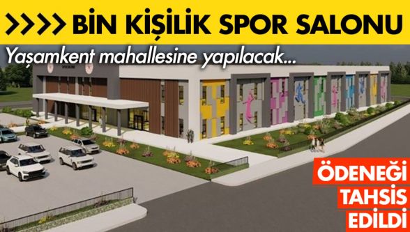 Bolu'ya 1000 kişilik spor salonu yapılıyor