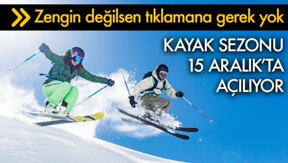 Kartalkaya'da kayak sezonu 15 Aralık'ta açılıyor