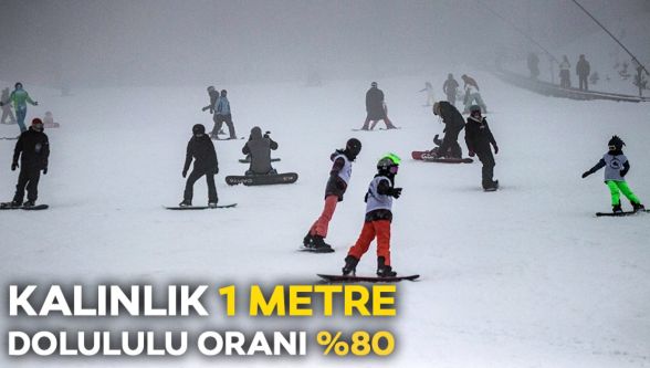 Kartalkaya'da doluluk oranı yüzde 80