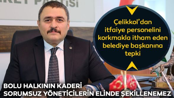 Ayhan başkan itfaiye personeline sahip çıktı