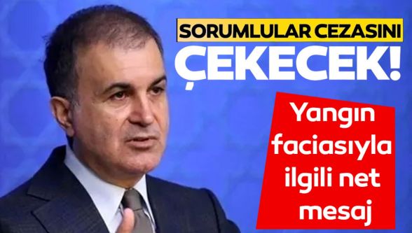 Bolu'daki yangın faciasıyla ilgili net mesaj: Sorumlular cezasını çekecek